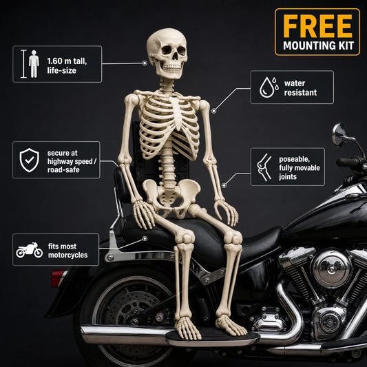 GrimRider - Motorcycle Skeleton Passenger Kit